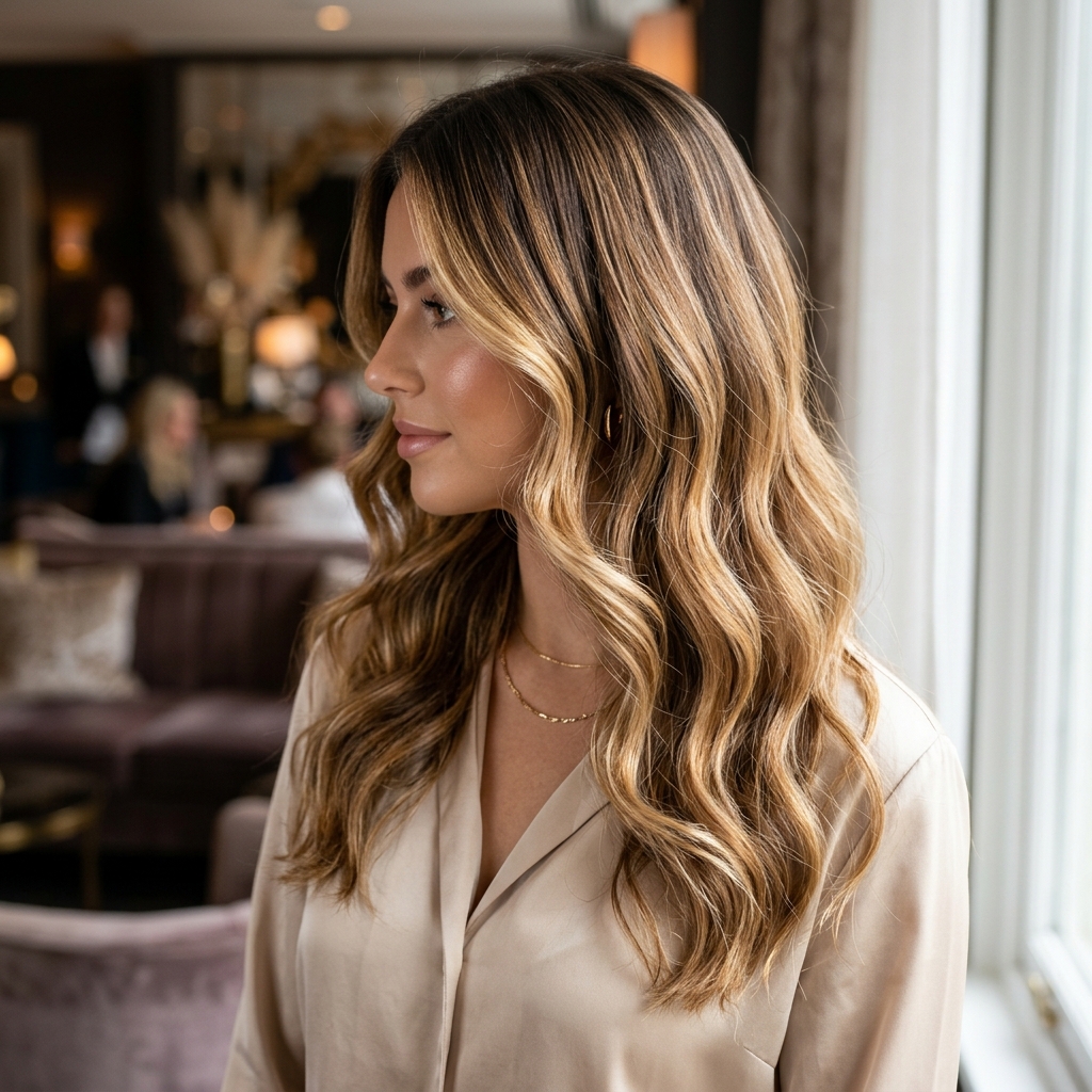 Stunning premium multi-tone balayage colouring
